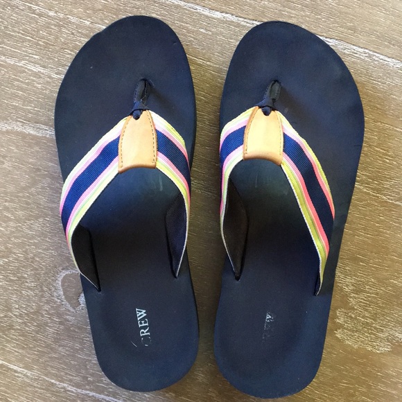 j crew flip flops mens